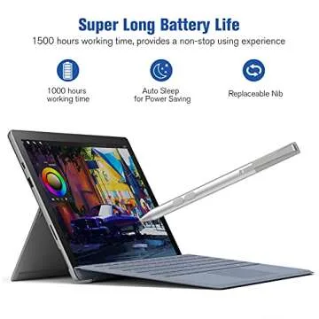 Affordable Surface Pen with 2500h Battery Life