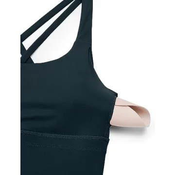 Shop CRZ YOGA Women's Strappy Longline Sports Bra Online