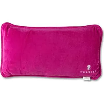 FURBISH Needlepoint Decorative Throw Pillow - Cool Mom - 8" x 14" - Small Embroidered Accent Pillow for Bed, Chair, Couch, Sofa - Aesthetic Room Decor