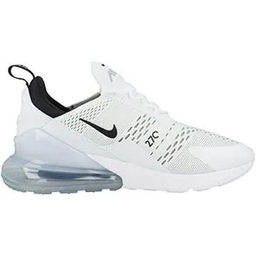 Nike Men's Air Max 270 Gymnastics Shoes, Black/White, 11