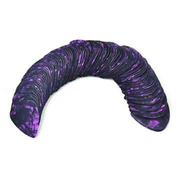 Celluloid Purple Pearl Guitar Bass Pick - Heavy Gauge 0.96mm