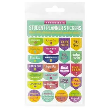 Student Planner Stickers (Set of 575 Stickers)