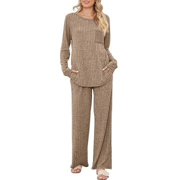 Comfy Saloogoe Women's 2 Piece Lounge Set for Fall
