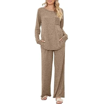 Comfy Saloogoe Women's 2 Piece Lounge Set for Fall