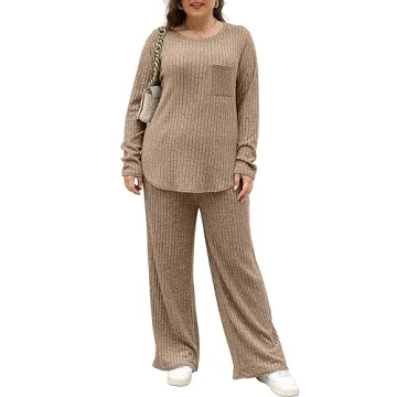 Comfy Saloogoe Women's 2 Piece Lounge Set for Fall