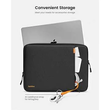 tomtoc 360° Protective Laptop Sleeve for MacBook and Dell XPS