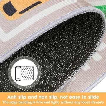 IKITOT Kid Rug Playmat for Cars and Trains