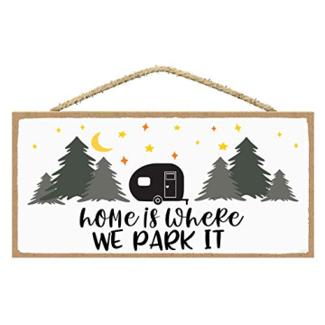 Camper Decor - RV Decor - Camper Decorations - Happy Camper Decor - Camping Decor Sign - Camping Sig...