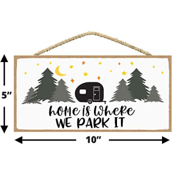 Charming Happy Camper Decor Sign for Cozy Spaces