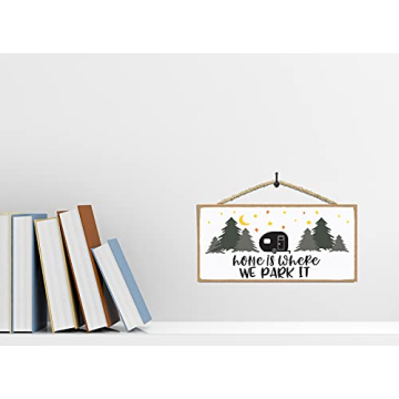 Charming Happy Camper Decor Sign for Cozy Spaces