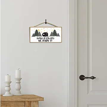 Charming Happy Camper Decor Sign for Cozy Spaces