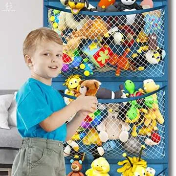 Honeyera Over Door Organizer for Stuffed Animals and Toys