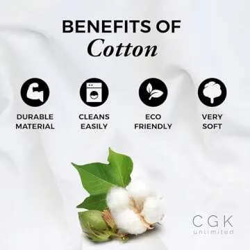 400 Thread Count Cotton Sheet Set - King Size 100% Cotton Sheets - Easily Fits 8" to 16" Mattress - Silky-Soft, Wrinkle Free, Breathable & Comfy - Deep Pockets & Hotel Quality Bedding Set - Light Grey