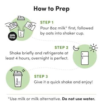 Oats Overnight Classic Variety Pack - High Protein Breakfast Shake