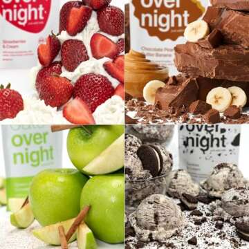 Oats Overnight Classic Variety Pack - High Protein Breakfast Shake