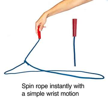 Western Stage Props Old West Cowboy Plastic Sheriff Badge & Children’s Cowboy Kiddie Trick Rope Lasso Set - Blue