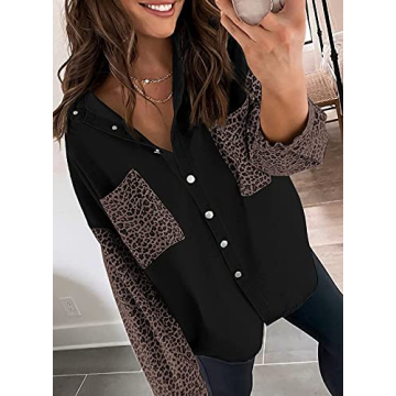 Stylish Happy Sailed Cheetah Denim Jacket for Women