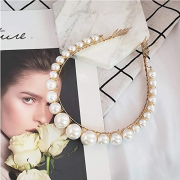 LYDZTION Elegant Pearl Headbands - Stylish Hair Accessories