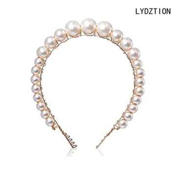 LYDZTION Elegant Pearl Headbands - Stylish Hair Accessories