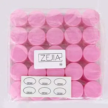 ZEJIA 3 Gram Sample Containers with Lids for Beauty