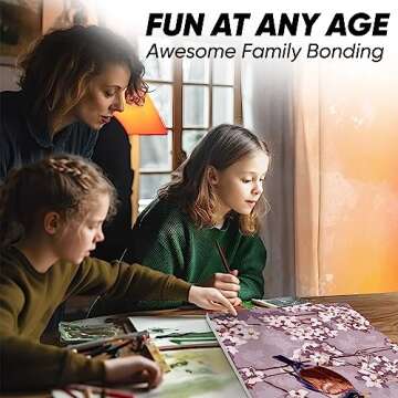 Opalberry Paint by Numbers for Adults - Number Painting Kit with Framed Canvas - DIY Painting by Numbers - 16x20 Acrylic DIY Painting: Terry Isaac's Ambassador of Spring