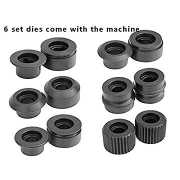 KAKA INDUSTRIAL RM-08,7-in throat depth,22 gauge mild steel capacity,Sheet Metal Rotary Forming, rol...