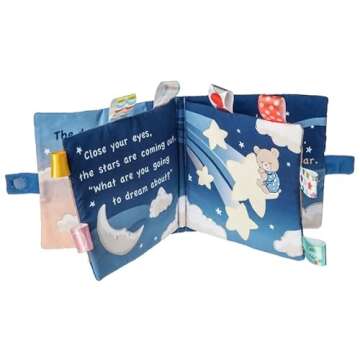 Taggies Starry Night Teddy Soft Book: Engaging Soft Story Book for Infants