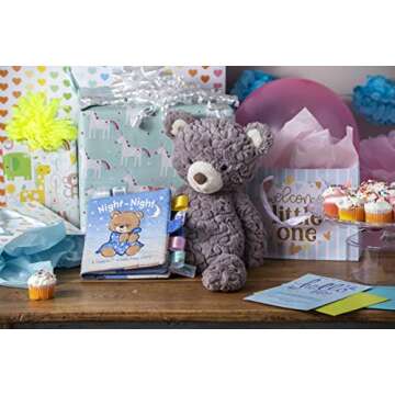 Taggies Starry Night Teddy Soft Book - 6x6 Inch
