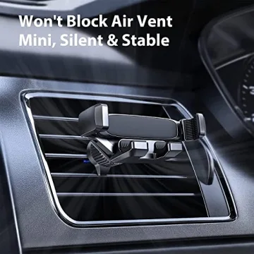 CINDRO Gravity Phone Mount for Cars - Best Air Vent Holder