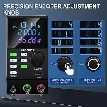 NICE-POWER DC Power Supply 300V 1A Programmable Lab