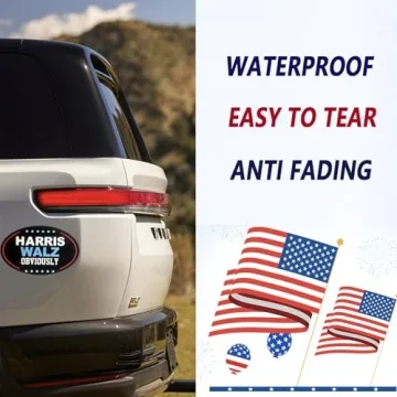 Kamala Harris 2024 Support Bumper Stickers - 10 Pack