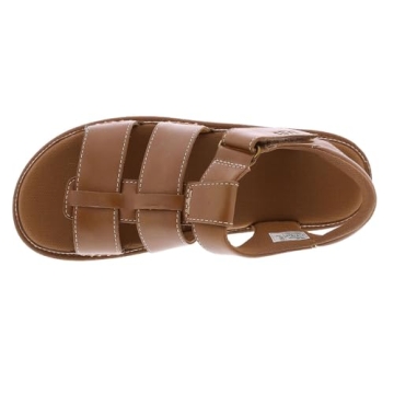 UGG Women's GOLDENSTAR Fisherman Sandal - TAN Leather