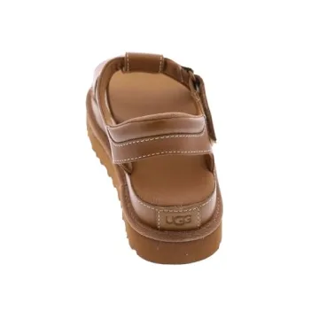UGG Women's GOLDENSTAR Fisherman Sandal - TAN Leather