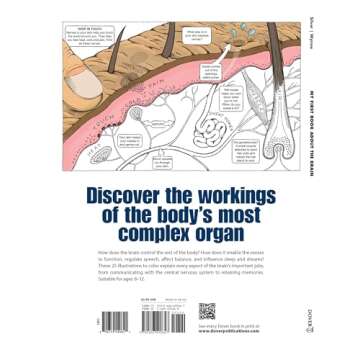 My First Book About the Brain (Dover Science For Kids Coloring Books)