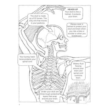 My First Book About the Brain (Dover Science For Kids Coloring Books)