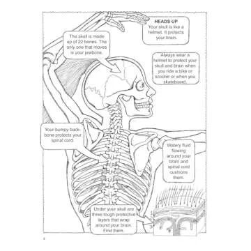 My First Book About the Brain (Dover Science For Kids Coloring Books)