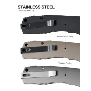 Petrified Fish Victor Folding Knife with K110 Satin Blade