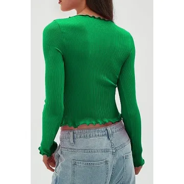 CHYRII Long Sleeve Tops for Women - Stylish & Comfy