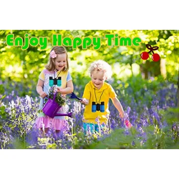 Scotamalone Kids Binoculars for Ages 3-12 - Durable Toy Binoculars