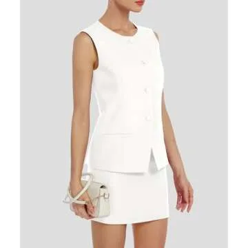 Casly Lamiit Women's 2 Piece Blazer Set for Business Outfits