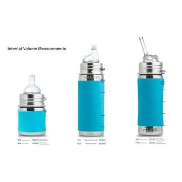 Pura Kiki XL Sipper Spouts - 100% Medical-Grade Silicone, Anti-Colic, Non Plastic Suitable for Babies, Kids, Toddlers, Preschoolers- 2-Pack