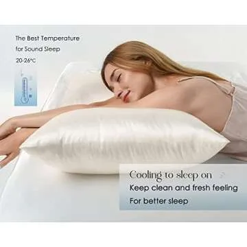 YANIBEST Vegan Silk Satin Pillowcase for Comfort and Care