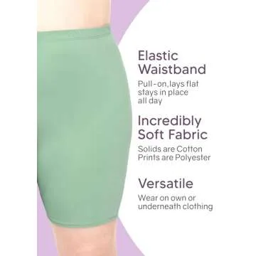 Women's Cotton Biker Shorts in Orange for Everyday Wear