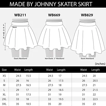 MBJ Women's XS Black Stretchy Flared Skater Skirt