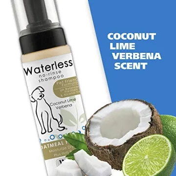 Wahl Waterless Pet Shampoo - Oatmeal & Coconut Lime Verbena 7.1 Oz