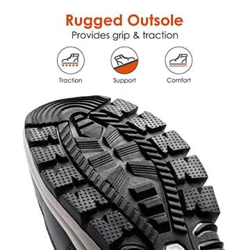 DREAM PAIRS Women's Winter Snow Boots Waterproof Lightweight Warm Fashion Janara Mid Calf Boot,Size 8,Black