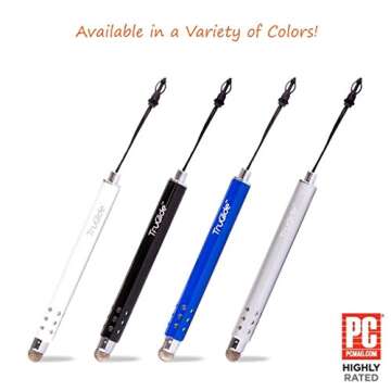 TruGlide Stylus for iPhones, iPads, and Tablets with Tether