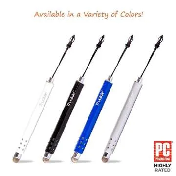 TruGlide Stylus for iPhones, iPads, and Tablets with Tether