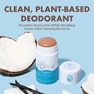 Kopari Coconut Deodorant - Aluminum-Free & Long Lasting