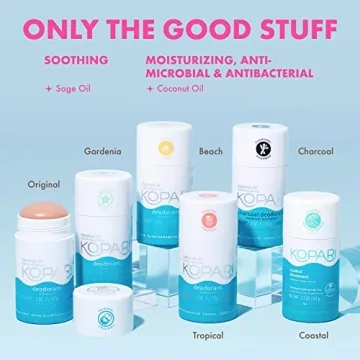 Kopari Coconut Deodorant - Aluminum-Free & Long Lasting